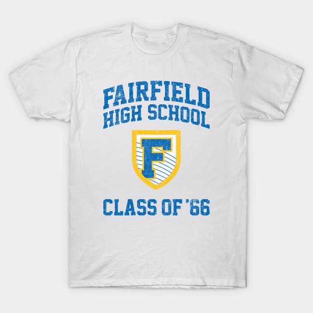 Fairfield High School Class of 66 (Variant) T-Shirt by huckblade